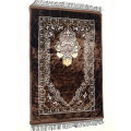 Cashmere Quilt and Flock Jacquard Muslim Prayer Cashmere Rug and Pilgrimage Mat Soogan